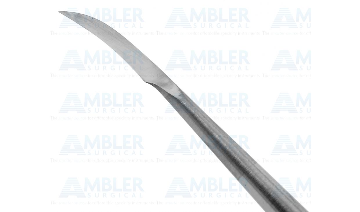 Sickle Knife, 10.0 Mm Curved Blade, 7 1/2" (19.0 Cm), Blunt Tip